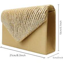 New Ladies Evening Handbags Bridal Wedding Bag Handbag - 金色 - 查看 2