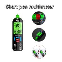 Smart Digital Voltage Tester Pen – Non-Contact Autosensing Detector (6V-1000V) With LCD Display & Sound Alarm, Portable Multimeter For Home, Industrial Electricians (IP54 Dust/Waterproof, GCC Certified) - Black - View 2