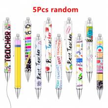 1Pc/5/10/20/30Pcs Teacher Ballpoint Pens Funny Cute Funny Cool Best Pens Teacher Set Packaging Gift Bulk Black Ink Pens Women Teachers Office Work Supplies Gifts For School Teachers Colleagues