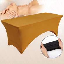 1 pièce Drap-housse de table de massage de salon de 6 pieds, extensible, pour extension de cils, pour table de massage de lit de beauté de salon