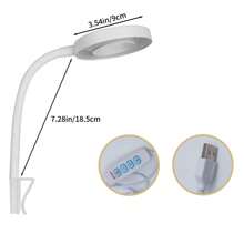 1pc 8W Adjustable Color USB Clip Light For Aquarium Plant