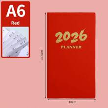 Cross Border 2026 English Schedule Book, 365 Day Time Management, Daily Plan Book, Pocket Notebook, Efficiency Manual,For School Supplies,Back To School