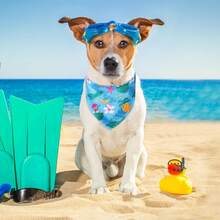 Holiday Dog Bandanas 10 Packs, Easter Dog Bandana Pet Triangle Scarf Festival Style, Seasonal Bandanas 4th Of July Pet Bandana Birthday For Small To Large Dogs Puppies Cats - Holiday-classic(10 Pcs) - View 3