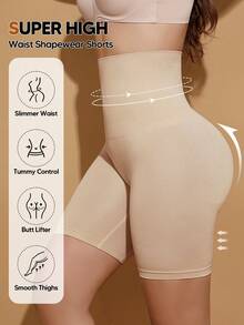 Women Plus Size Seamless Slimming Tights With Butt Lifting