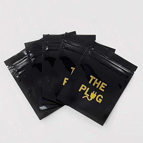 20/50 PCS Reusable Polyester Film Zipper Storage Bags, Waterproof Odor-Proof Self-Sealing Bags, Packaging Bags, Storage Pouches