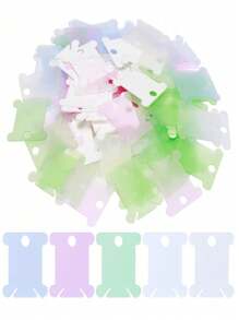 1 Set Diy-stickmaterial-kit Mit Stickrahmen, Blumenserie-wanddekormalerei, Zufällige Lieferung Der Fadenwickelbrettfarbe
