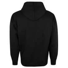 NASA Mens Box Logo Hoodie (Black) - Coffee Brown - View 2