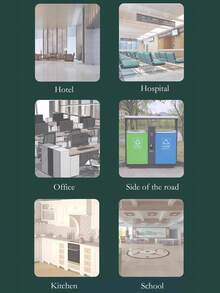 10/50pcs Set, Thick Disposable Trash Bags, Large Size Garbage Bags, Heavy Duty Plastic Trash Bags, Industrial Garbage Bags, Garden Leaf Bags, Suitable For Household, Garden, Commercial Use, Cleaning Supplies, Back To School - Black - View 11