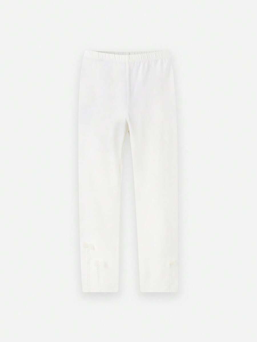 Annil Leggings a vita alta lavorati a maglia per ragazze in autunno