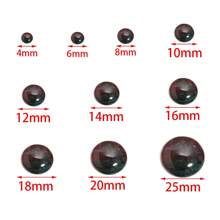 5-10pcs/Pack Natural Agate Gemstone Cabochons, Multi-Size Flat-Backed Unset Stones, Vintage Green Handmade DIY Gems Suitable For Necklaces, Rings, Bracelets & Jewelry Making