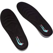 Plantillas para aumentar la altura, elevadores de zapatos con cojín y soporte de arco para hombres para hacerte talla grande alto - 1" UP (Talla 7-11 para hombres de EE. UU.) - Ver 4