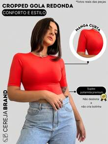 Women Tops - Orange - View 3
