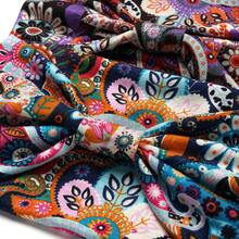 3pcs Flower Print Hair Band Boho Headband Turban Headband Sweatband Fall Winter Hair Accessories For Women For Vacation Outfits Woman Elegant Scarf Women Bandanas Soft Headwrap - Multicolor - View 6