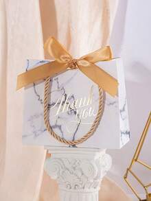 24PCS Wedding Candy Packaging Tote Bag With Gift Tote Bag Creative Fresh Gift Bag Wedding Candy Box Packaging Tote Bag Suitable For Weddings, Greetings, Birthday Parties, Holiday Parties, Bachelor Parties, Theme Parties, Graduation Parties, Housewarming Parties, Gift Packaging Tote Bag