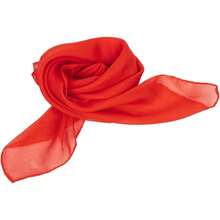 Limited Time DailyWomen Leopard Scarf Lightweight Chiffon Square Scarf For Spring Summer Season Neck Scarves Leopard Accessory For Women Bestseller Festival Discount - 紅色 - 查看 4