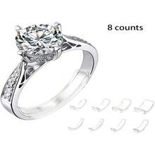 8 Counts/Set Silicone Ring Pad For Adjust The Size Of The Ring When It Is Too Large, And Can Also Be Cut To The Size You Want (This Model Is Slightly Larger In Size) - 8 size ring adjustment pads - View 12