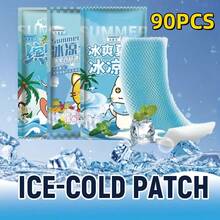 90 Pcs - Instant Cold Packs - Cold Packs Utilize Gel Cold Packs To Cool The Body And Are Suitable For Skin Of Any Age.,Cute Stuff - Blue - View 12