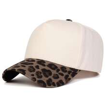 1pc Women's Two-Tone Truck Driver Style Cap, Baseball Hat, Fashionable Street Wear Five-Panel Hat, Outdoor Sun Protection Casual Cap For Spring, Autumn, Travel, Beach Vacation - Multicolor - View 16