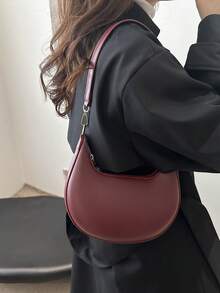 Stylish & High-End 2025 New Crescent Moon Design Baseball Bag