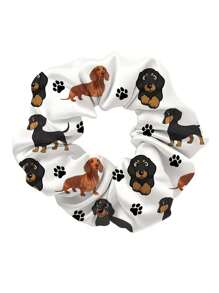 2pcs Fashionable And Cute Blue + White Dachshund Style Hair Tie Hair Scrunchies, High Elastic Hair Tie Hair Scrunchies, Hair Tie Jewelry Hair Tie Hair Tie Markless Hair Care Hair Tie Hair Accessories, Hair Accessories, Women's Clothing Accessories Blue Hair Accessories, Hair Ties, Scrunchy Hair Ties, Sport, Home Beauty Women Accessory Gifts