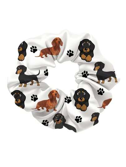 1 Elástico de cabelo estiloso e fofo para salsicha, elástico de alta elasticidade, durável, joia, acessório para cabelo sem rastros, acessórios para cabelo, acessórios para roupas femininas, acessório para cabelo, acessórios para cabelo, elásticos para cabelo