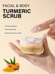 Loção Corporal de Cúrcuma e Vitamina C - Clareia e Uniformiza o Tom da Pele, Hidrata e Suaviza a Pele Seca, Nutre o Corpo, Hidrata e Deixa a Pele Macia e Sedosa