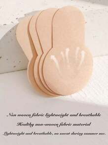 Breathable Anti-Sag Push-Up Nipple Covers, Specially Designed For Full-Bust And Plus-Size Women. Features Include Sexy Contouring, Anti-Nipple Show-Through, Embarrassment Prevention, And Breast Lifting Support, Ideal For Strapless Women's Apparel.