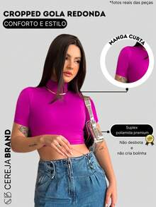 Women Tops - Rose Red - View 3
