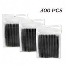 Waloshow 100 片/包一次性睫毛湿巾棒，睫毛延长清洁工具 - 彩色 - 查看 16