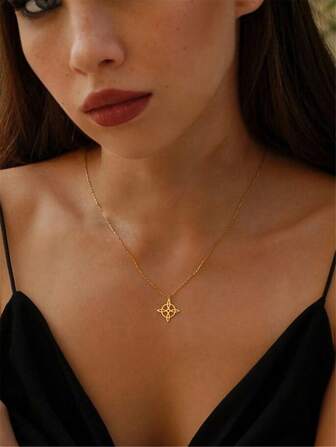 Trendigt häxknuthänge slaviskt amuletthalsband lämpligt för både män och kvinnor glad charm present till henne