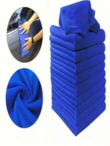 2pcs/5pcs/10pcs Super Soft Microfiber Cleaning Cloths, Multipurpose Household Cleaning Rags For Car Washing, Dish Washing, Window Cleaning, Dusting, Bathroom, Kitchen, And More - Multicolor - View 1