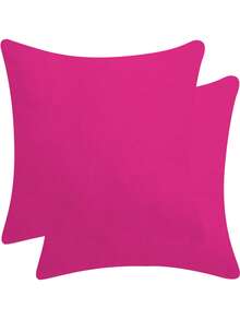 2 Vỏ gối trang trí bằng nhung mềm mại, vỏ gối chắc chắn cho ghế sofa, giường ô tô, phòng khách, trang trí phòng, trang trí nhà cửa, không có ruột gối, vỏ gối trang trí phòng khách 18 inch * 18 inch, vỏ gối trang trí phòng ngủ - Nhiều màu - Xem 24