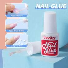 Teenitor Almond Press On Nails Medium Almond Glossy Press On Almond Nails, 288Pcs Almond Shape Press On Nails With Glue,12 Color Almond Glue On Nails