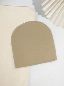 男女通用马卡龙色纯色针织便帽，Y2K 街头潮流亚克力帽秋季装