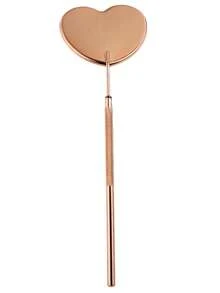 Multi-Color Cute Eyelash Mirror, Heart Shaped Detachable Stainless Steel Eyelash Mirror, 45° Angle Design For Eyelash Extension, Eyelash Extension Accessories And Tools For Eyelash Technology, Suitable For Women - Multicolor - View 21
