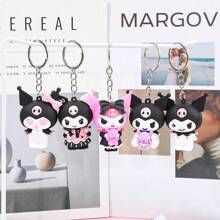 Sanrio Llavero/colgante del personaje Kuromi de Sanrio, adecuado para bolso, llavero, decoración de mochila