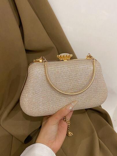 2025 New Party/Wedding One Shoulder Handbag, Classic Crossbody Evening Clutch, Fashionable Clutch Bags For Woman