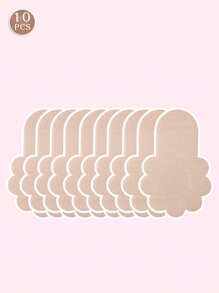 Breathable Anti-Sag Push-Up Nipple Covers, Specially Designed For Full-Bust And Plus-Size Women. Features Include Sexy Contouring, Anti-Nipple Show-Through, Embarrassment Prevention, And Breast Lifting Support, Ideal For Strapless Women's Apparel.