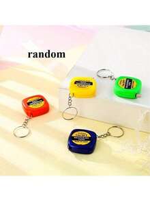 Mini 1 Meter Small Tape Measure Gift Ruler 1 Meter Steel Tape Measure Keychain Tape Measure Pull Ruler Portable Box Ruler 1M Measureme - Multicolor - View 5