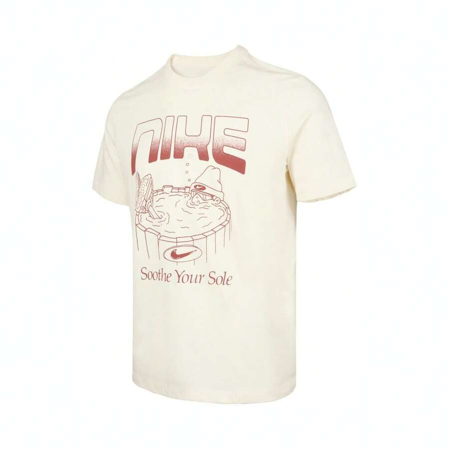 Nike 男式 AS U NSW TEE OC FB GFX BRNDRD 短袖针织翻领 T 恤 THQ9265-110 - 白色 - 查看 1
