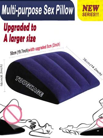 2025 Inflatable Sex Pillow, Sex Posture Assistance Support Pad, SM Product,Sex Sexy Sex Toys BDSM Sofa Sex Furniture Sex Pillow, Sexy Girl Body Orthopedic Wedge Sofa Sex Toy Couple Sex Cushion Couple Supplies Triangle Sex Pillow, Auxiliary Wedge Air Cushion Magic Game Posture Cushion Couple Sex Hammock Bedding