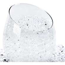 110,000 piezas de perlas de gel de agua para jarrones, perlas de agua transparentes, perlas de gel de agua para rellenar jarrones, relleno de jarrones para velas, centros de mesa de boda, arreglos florales, decoraciones del hogar, decoraciones navideñas - transparente - Ver 7