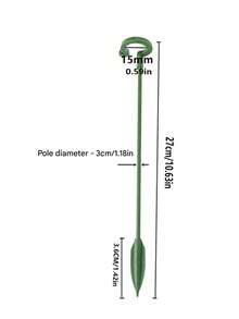 1pc/3pcs/10 Pieces Of Plant Support Rack, Flower Pot Bracket, Plant Support Rod, Plant Support Rod Flower Anti-Lodging Plant Fixed Flower Rack, Modeling Support Rod, Suitable For Succulents, Phalaenopsis, Rose, Rose, Orchid Snow Flower And Other Plants, There Are Two Sizes Of 17cm And 27cm In Length - Multicolor - View 16