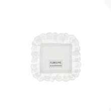 1PC Heart Lace Napkin Set - Floral Embroidered Table Mats With Matching Coasters - Multicolor - View 11