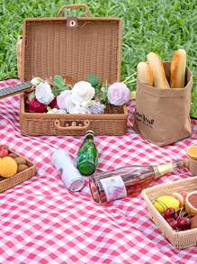 بطانية شاطئ سميكة فائقة الحجم 200 * 200 سم، حصير نزهة خارجي. مقاوم للماء، قابل للطي. بطانية شاطئ كبيرة مقاومة للرمال، حصير نزهة بنمط مربعات، جميل، قابل للغسل، محمول. حصير محمول مقاوم للماء والرمال، مناسب للتخييم والشاطئ والحديقة والأنشطة الخارجية والتنزه والسفر والمروج وحفلات الموسيقى في الحدائق والحصير العشبي.