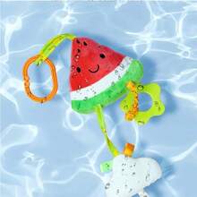 1pc Cute Fruit Cart Car Seat Hanging Toy Rattle With Chimes, Suitable For Newborn Baby Gift - Multicolor - View 6