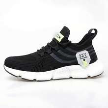 Zapatillas de Moda Transpirables para Mujeres Zapatos de Correr Cómodos Zapatos Casuales Unisex Tenis Masculino Zapatos Deportivos Ligeros - Verde - Ver 8