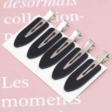 4pcs/10pcs Simple Seamless Hair Clips, Suitable For Women And Girls, Multiple Colors, Essential Hair Accessory, Shower-Friendly, Non-Damaging And Easy To Wear, Suitable For Daily Activities, Holidays, Christmas, Halloween Decoration