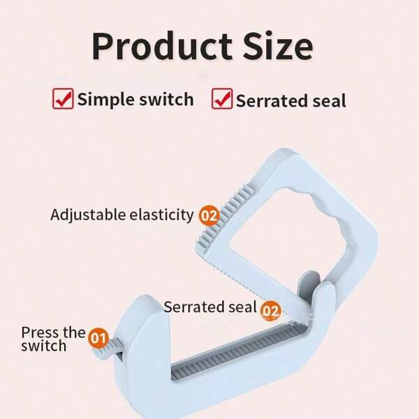 Home Day Storage Sealable Clamp Out Storage Clamp Snack Bag