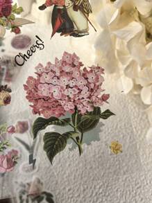 20sheets Vintage Sticker Book Plant, Mushroom & Farm House Series Made Of Pvc And Washi Material For Ins Style Retro Hand Account Diy Decorative Decals Papercraft Collage Scrapbooking Sticker Book School Supplies,Back To School